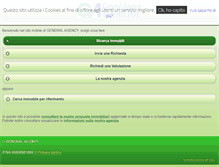 Tablet Screenshot of generalagency.it